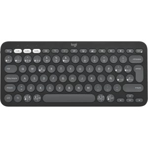 TECLADO LOGITECH PEBBLE KEYS 2 K380S TKL WIRELESS BLACK
