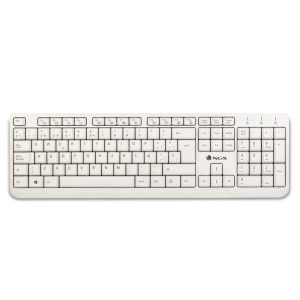 TECLADO NGS SPIKE USB WHITE