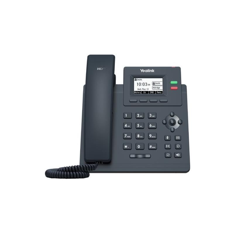 TELEFONO YEALINK SIP-T31P IP 2 LINES HD VOICE POE - Imagen 2