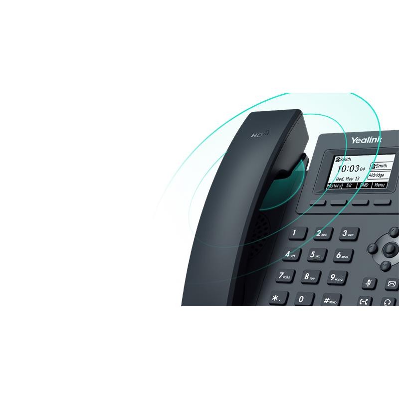 TELEFONO YEALINK T31G IP 2 LINES HD VOICE POE - Imagen 3