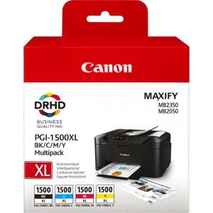 TINTA CANON PGI1500XL PACK 4 COLORES