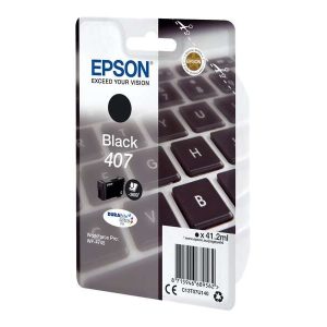 TINTA EPSON C13T07U140 L T07U1 BLACK WF-4745DTWF 407L