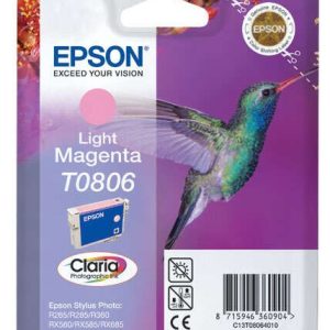 TINTA EPSON C13T08064011 LIGHT MAGENTA T0806