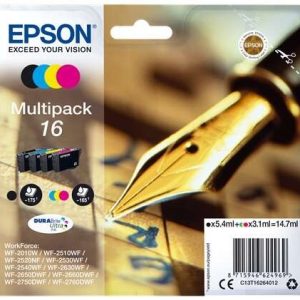 TINTA EPSON C13T16264012 T1626 MULTIPACK 16
