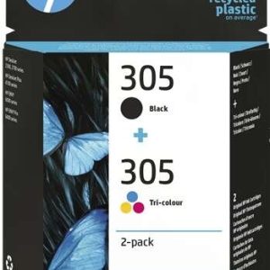 TINTA HP 6ZD17AE 305 MULTIPACK BLACK+COLOR