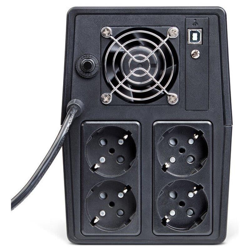 UPS SALICRU 1500VA SERIE ONE + CONEXION USB BLACK - Imagen 3
