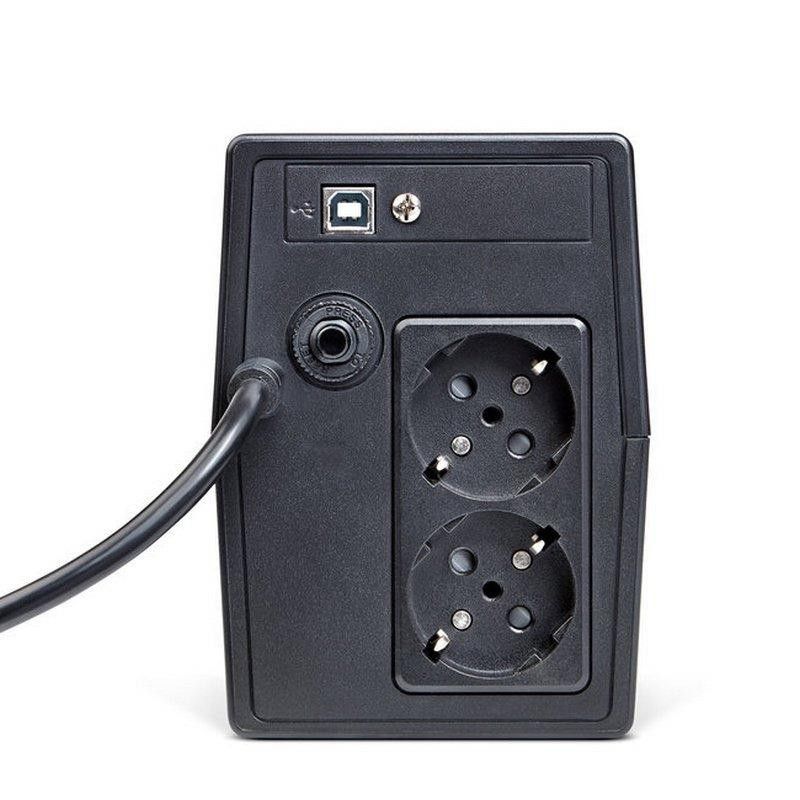 UPS SALICRU 900VA SERIE ONE + CONEXION USB BLACK - Imagen 3