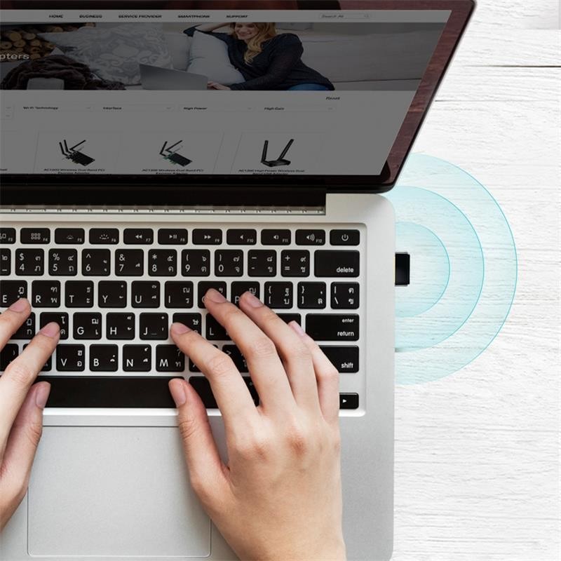 WIRELESS ADAPTADOR USB TP-LINK ARCHER T2U NANO 600MBPS - Imagen 5