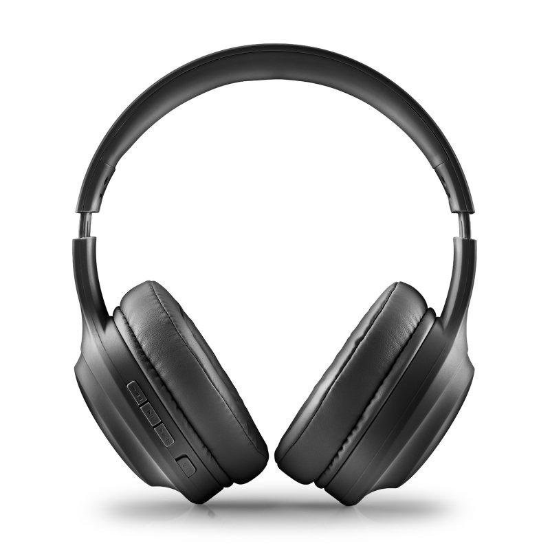 AURICULARES NGS ARTICA GLACIER WIRELESS BLUETOOTH MICROFONO DIADEMA BLACK - Imagen 2