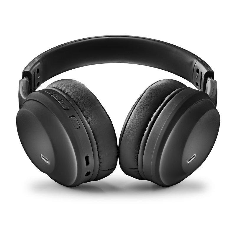 AURICULARES NGS ARTICA GLACIER WIRELESS BLUETOOTH MICROFONO DIADEMA BLACK - Imagen 3