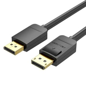 CABLE DISPLAYPORT 1.2 4K VENTION DP/M – DP/M 2M BLACK