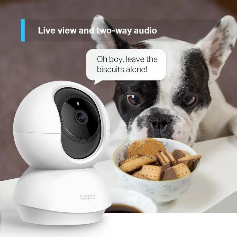 CAMARA IP TP-LINK TAPO TC70 WIFI FULL HD 360º INTERIOR - Imagen 4