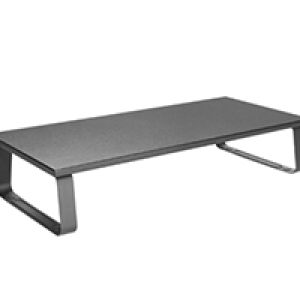 Soporte Sobremesa EQUIP Monitor Acero Negro (EQ650880)