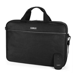 Maletín+Ratón SUBBLIM 15.6″-16″ Negro (LB-2SP0001)