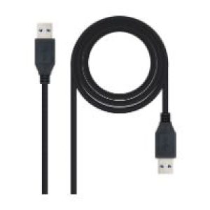 NANOCABLE Usb3 A/M-A/M 1m Negro (10.01.1001-BK)……..