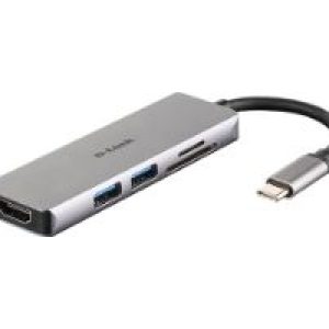 Docking D-Link Usb-C USB3/HDMI/Lector tarj. (DUB-M530)