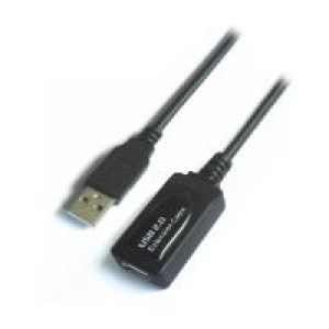 Cable AISENS USB-A/M a USB-A/H 10m Negro (A101-0019)