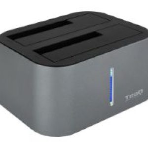 Dock Station TooQ 2.5″/3.5″ USB3.0/3.1 Gris (TQDS-805G)