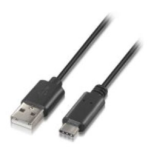 Cable AISENS USB-C/M a USB-A/M 2m Negro (A107-0052)