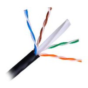 Bobina AISENS Cat.6 UTP AWG24 305m Negro (A135-0264)