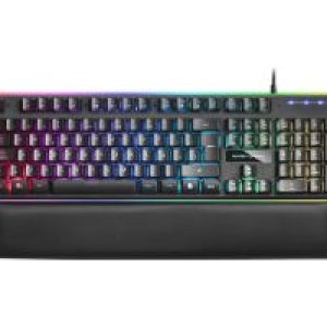 Teclado Mars Gaming LED RGB USB 1.5m Negro (MK320ES)