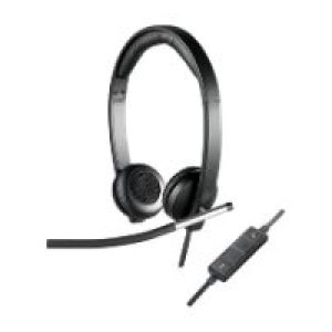 Auric+Micro LOGITECH H650E USB Negro/Plata (981-000519)