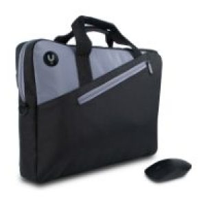 Maletín NGS Monray 15.6″ Ratón Negro (MASTERKITBLACK)