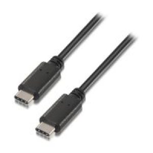 Cable AISENS USB-C/M a USB-C/M 3m Negro (A107-0058)