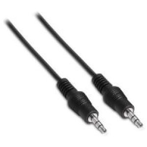 Cable AISENS Jack 3.5/M-Jack 3.5/M Negro 10m(A128-0144)