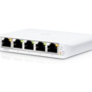 Switch Ubiquiti 5xRJ45 GbE PoE Blanco (USW-Flex-Mini)