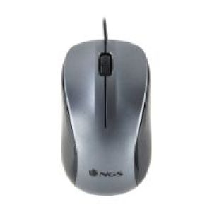 Ratón NGS Óptico USB-A 1200dpi Negro/Gris (CREW)