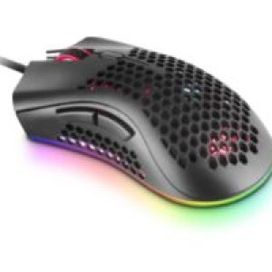 Ratón Mars Gaming Óptico RGB USB 32000dpi Negro (MMEX)