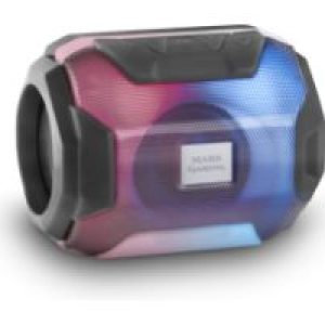 Altavoz Mars Gaming 10W mUSB BT 5.0 RGB Negro (MSBAX)