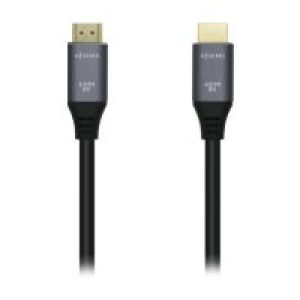 Cable AISENS HDMI/M a HDMI/M 0.5m Gris/Negr (A150-0425)