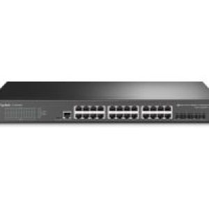Switch TP-Link 24xRJ45 4xSFP+ Rack Negro (TL-SG3428X)