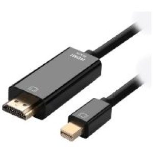 Cable AISENS Mini DP/M a HDMI/M 3m Negro (A125-0458)