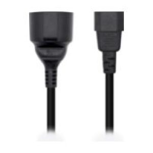 Cable AISENS C14/M a CEE7/H 25cm Negro (A132-0467)