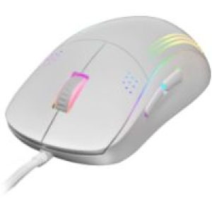 Ratón Mars Gaming RGB USB-A 32000dpi Blanco (MMPROW)