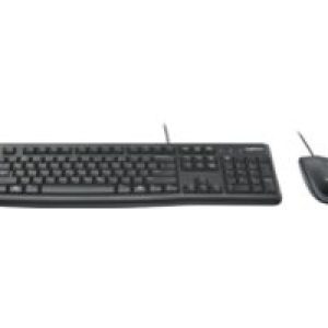 T+Ratón LOGITECH MK120 USB Francés Negro (920-002539)