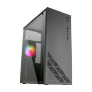 Semitorre Mars Gaming FRGB S/F USB2/3 ATX Negra (MC100)