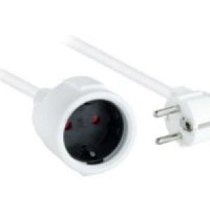 Nanocable Schuko H-Schuko M 5m Blanco (10.22.0605-WH)