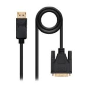 Nanocable DP/M a DVI/M 1m Negro (10.15.4501)
