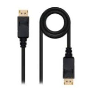 Nanocable DP/M a DP/M 0.5m Negro (10.15.2300)