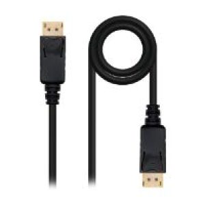 Nanocable DP/M a DP/M Negro 3m (10.15.2303)