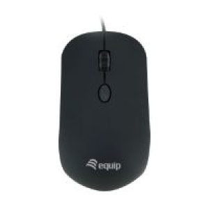 Ratón EQUIP Life Comfort USB-A 1000dpi Negro (EQ245114)