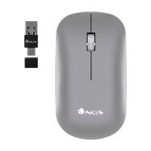 Ratón NGS Óptico Bluetooth 5.1 2400dpi Gris (SNOOP-RB)