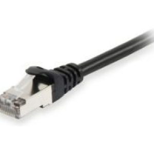 Cable EQUIP RJ45 Cat.6 S/FTP AWG26 2m Negro (EQ605591)