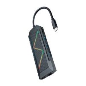 Hub Nanocable USB-C a USB-A/C HDMI RJ45 (10.16.0801)