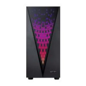 Caja Abysm Danube Kolpa ARGB ATX Negra (AB812109)