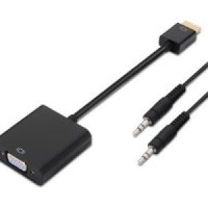 Adaptador AISENS HDMI/M a USB-A/M+DP/M 1.8m (A122-0641)